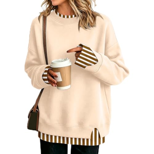 Christmas Sweatshirts for Women Fall Plus Size Oversized Sweatshirt