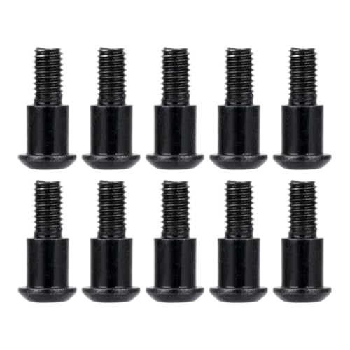 M3x4x10mm �Z�p�{�^���w�b�h�V�����_�[�l�W AR44 AR45 Vanquish VS4-10 F9 �A�N�X���ƌ݊�������(Black 10PCS)