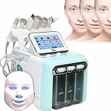 Aquafacialgerät,Small Bubble Jet Skin Scrubbing,Haut Verjüngung Klein Blase Gerät,Hydrogen Oxygen Skin Care Machine,Für Haus Und Schönheitssalon,6in1