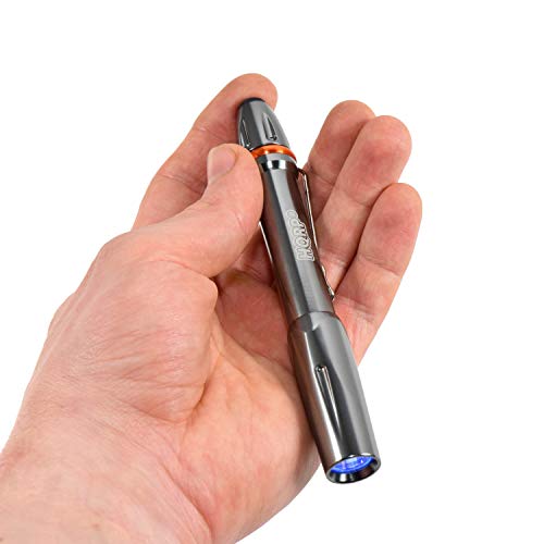 Hqrp 365 Nm Blacklight 3W Led Pen Light Flashlight For Scorpions Hunting, Mineral Hunting, Rocks, Stones Illumination #TOP1