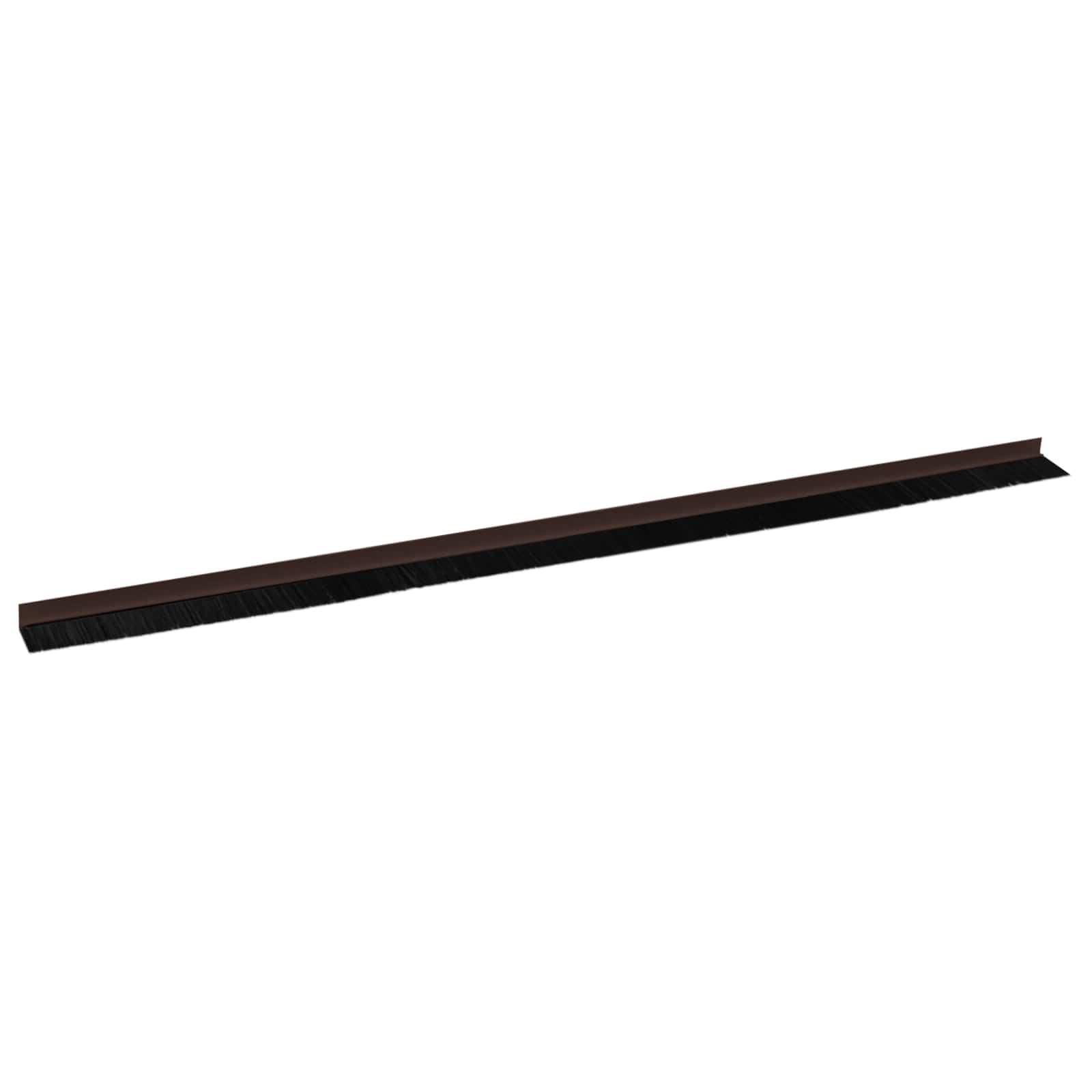 Samoprzylepne uszczelki do drzwi ze stopu aluminium, brązowe, 100 cm, do drzwi pokojowych i drzwi wejściowych, montaż wewnątrz przed przeciągami, hałasem, kurzem, 12 sztuk, oszczędność energii