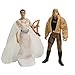 Star Wars Collection Year 1997 Princess Leia and Luke Skywalker Action Figures