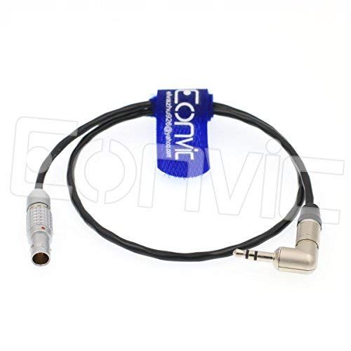 Cable de código de tiempo de 3,5 mm a 5 pines con conectores premium para cámaras