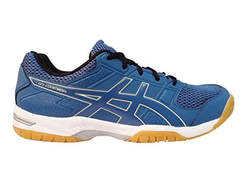 Asics Gel-COURTMOV+ Mens Badminton Shoe - Azure/Butter