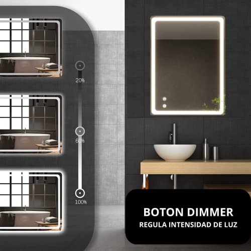 Consejos y reviews para comprar Espejo biselado con luz led de esta semana. 27 Consejos y reviews para comprar Espejo biselado con luz led de esta semana. 27