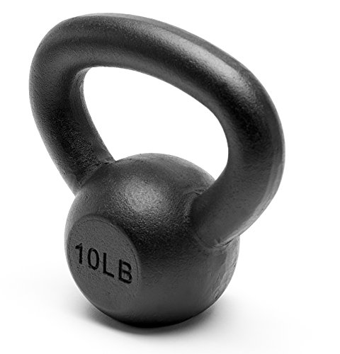 Unipack Powder Coated Solid Cast Iron Kettlebell Weights Set- (5+10+15+20+25 Lbs) #TOP2