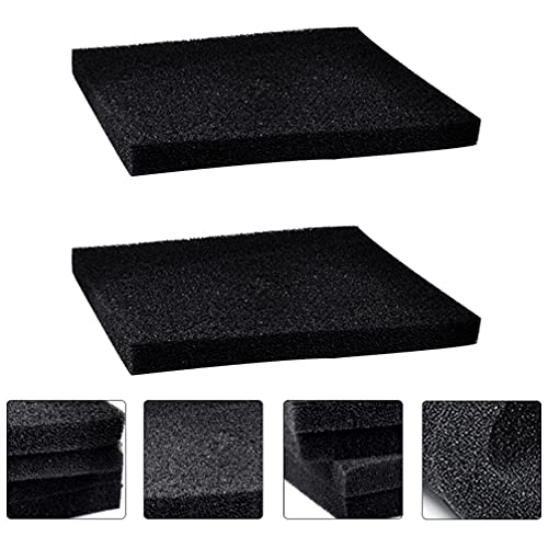 Balacoo 2Pcs Tanque de Peixes de Aquário Filtro De Esponja De Espuma Filtro de Mídia Esponja Esponja