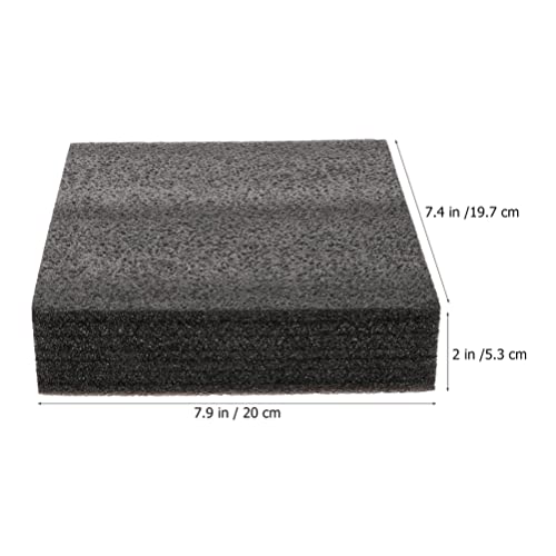 Image of EXCEART Wool Felt Material 3pcs Foam Needle Felt Pad Pin Cushion Mat Holder Craft Tool Pad Sponge Needle Felting Pad Poke DIY Material Sided Wool Felting Mat Felt Work Station