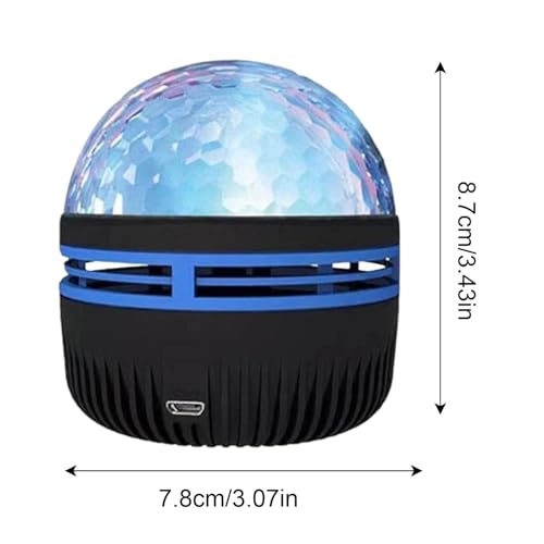 Proyector LED galaxia de luz boreal USB con mando para dormitorio 5