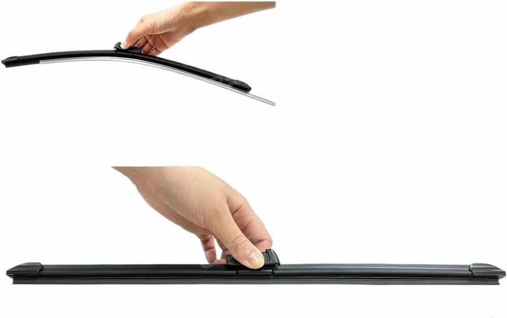 QILING Escobillas de limpiaparabrisas para Coche Escobillas de limpiaparabrisas Delanteras LHD Escobillas de limpiaparabrisas Ventana Escobillas de Lluvia 26"+18" Serie 5 F07 F10 F11 2011-2016