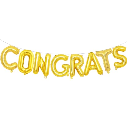 Congratulations - Large Foil Letter Banner - POP! Party Supply