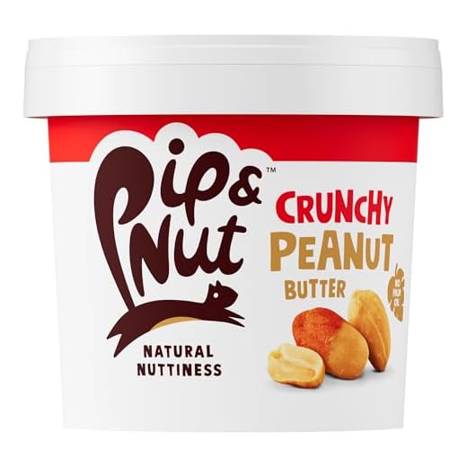 Pip & Nut - Knusprige Erdnussbutter (1kg) | Kein Palmöl, ohne Zuckerzusatz, ein natürliches Produkt, vegan und Einzelner Ursprung Hi-Oleic Erdnüsse