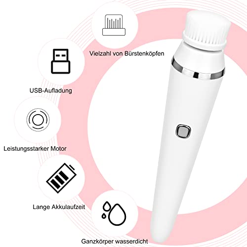 Spazzola per la pulizia del viso 4 in 1