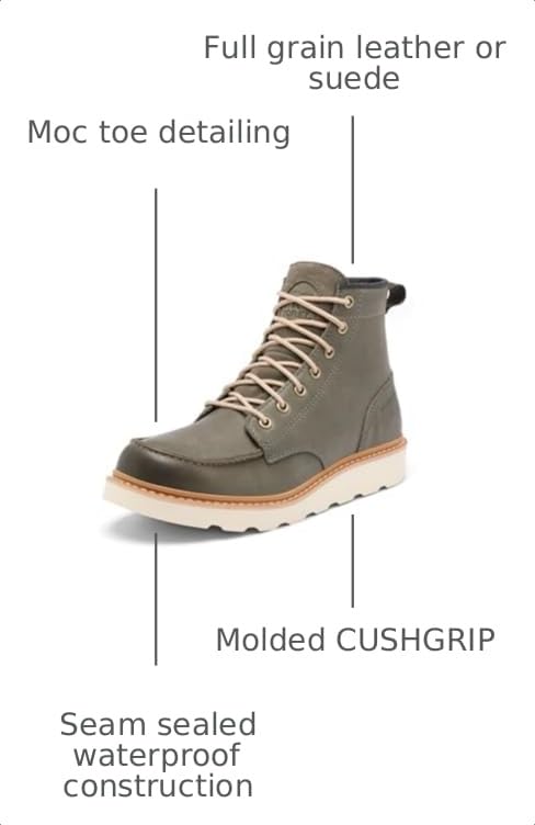 Image of SOREL Men's Slabtown 62 Moc Waterproof Boot