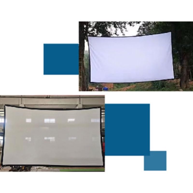 Schermo cinematografico di proiezione pieghevole portatile for la sala riunioni dell'ufficio home theater e all'aperto(100 inch)