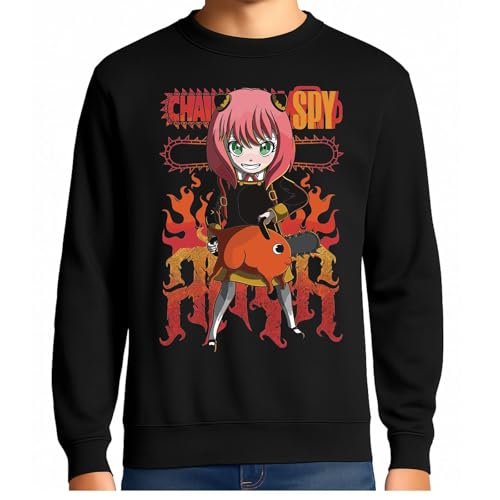 the Fan Tee Sudadera Adulto Sin Capucha de Hombre Dibujos Animados Varias DA Manga, Gamer, Friki, Cultura Japonesa 127 L