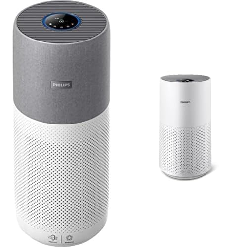 Philips Luftreiniger der Serie 4000i & 1000i - App-Steuerung, Reinigt Räume bis zu 158 m² & 78 m², Entfernt 99,97% der Partikel, Ultraleise, Sleep-Modus, HEPA-Filter