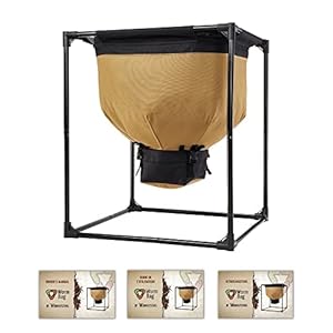 Wurmkomposter WormBag – Wurmkiste mit 150L Fassungsvermögen, braucht trotzdem Nicht mehr Platz als eine Biotonne < 0,5m² - lebende Kompostwürmer & EM Machen aus jedem Komposter Schnellkomposter