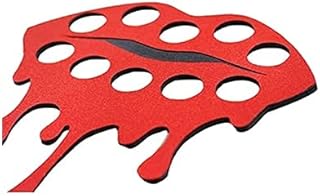 LIXSLT Organizer do szminek kreatywny pędzel w kształcie ust stojak ścienny na kosmetyki makijaż glazura stojak prezent urodzinowy dla kobiet nastolatek dziewczyn dom sypialnia stół biurko dekoracja