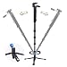 DIGIANT MP-3606 2-in-1 Professional Telescoping Camera Monopod 70" Removable Camera Tripod Balance Stand With Pan-Head (Fits for 1/4"-20 and 3/8"-16 Screw), Include Carrying Bag