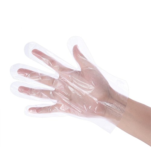 TENDYCOCO Guanti in Plastica USA e Getta 200 Pezzi...