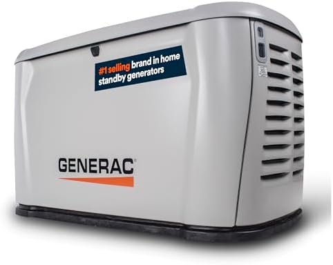 Generac 18kW Home Standby Generator, Cellular Connectivity, Easy ...