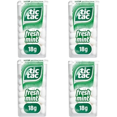 Tic Tac Freshmint 4 Pack for Refreshment Cover