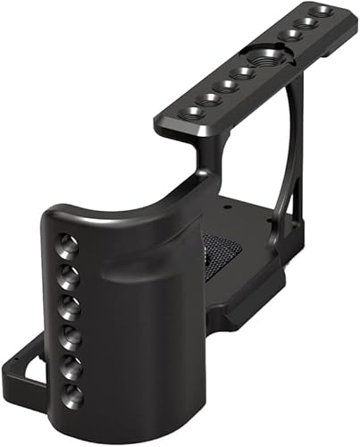 Miniatura 6 de NICEYRIG Jaula para cámara Sony ZV-E10 Vlog Vlogging, con mango de aluminio - 469