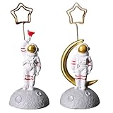 Décoration de bureau à domicile : posez-la sur une table, une armoire, une étagère ou tout autre endroit de votre choix. supports de table astronautes en résine