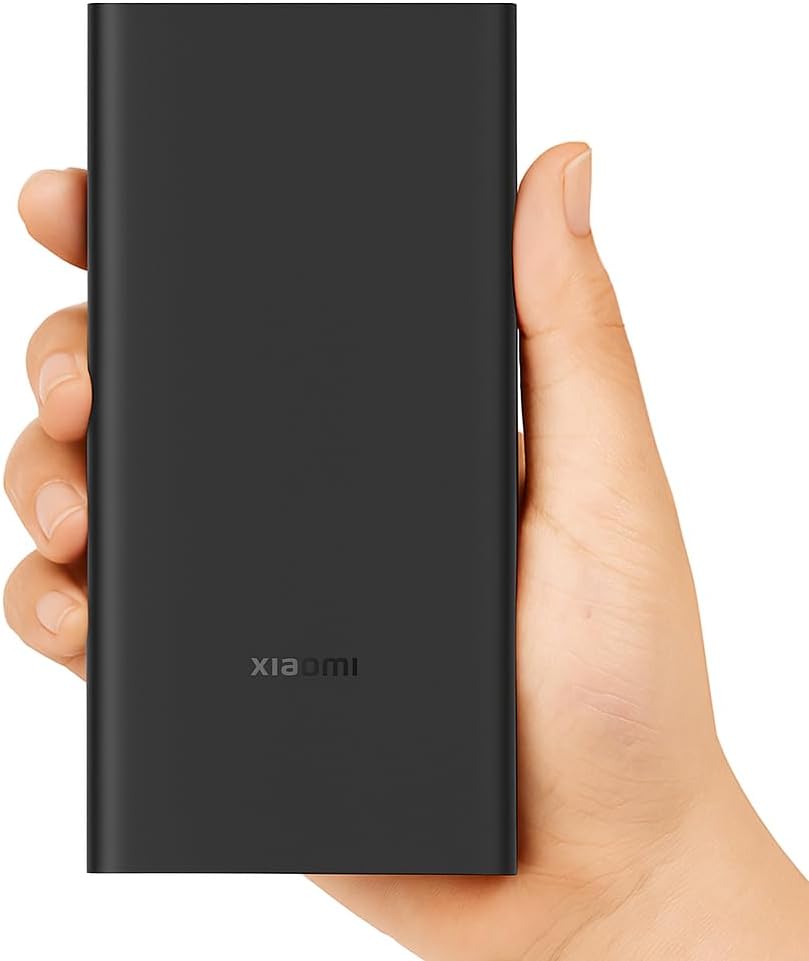 Xiaomi Power Bank 4i 20000mAh 33W Super Fast Charging PD |Smart 12 Layer Protection|Type C Input & Output|Triple Output Ports|Supports Android,Apple, Tablets, Earbuds,Watch(MI Powerbank),Black