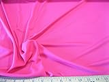 Fabric Lycra Spandex 4 Way Stretch Solid Perfect Pink LY935 (10 Yard Lot (Continuous))
