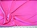 Fabric Lycra Spandex 4 Way Stretch Solid Perfect Pink LY935 (10 Yard Lot (Continuous))