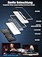 Rollei Lumis Key Light, LED Videolicht inkl. Tischstativ Streaming Licht PC zum Ausleuchten von Video-Streams TikTok YouTube und Konferenzen Video Call Webcam Homeoffice