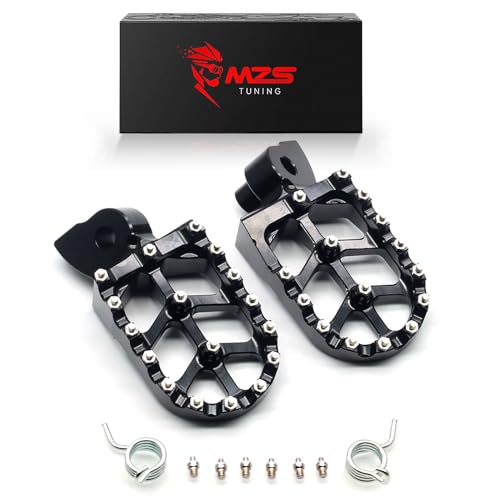 Image of MZS Dirt Bike Foot Pegs for YZ65 YZ125 YZ250 YZ125X YZ250FX YZ450F WR450F