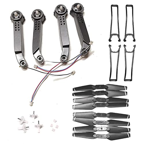 LILYY Accessori per droni RC Drone Quadcopter SG107 Eliche Pale Braccio di Protezione con Ingranaggi Motore Motore Ricambi Accessori Facile da installare