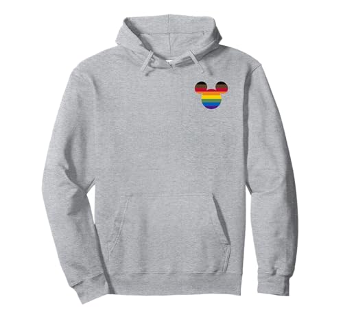 Mickey Rainbow Pocket Pride Pullover Hoodie sweat à capuche Disney