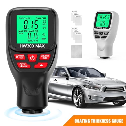Medidor de espesor HW300-MAX para pintura automotriz miniatura 2