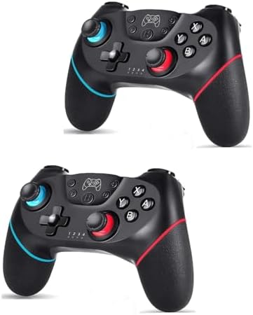 Lyyes Switch Controller, Wireless Pro Controller Joystick Compatible with Switch/Lite/Switch 2, 2 Pack