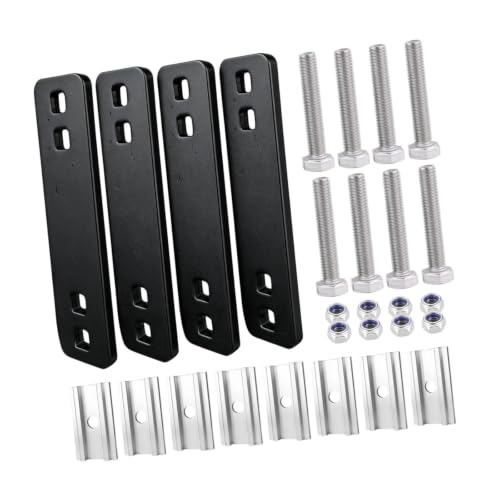 petsola Montage Set für Dachzelte mit Schrauben, Muttern, Ersatzteilen Und Adapter Set