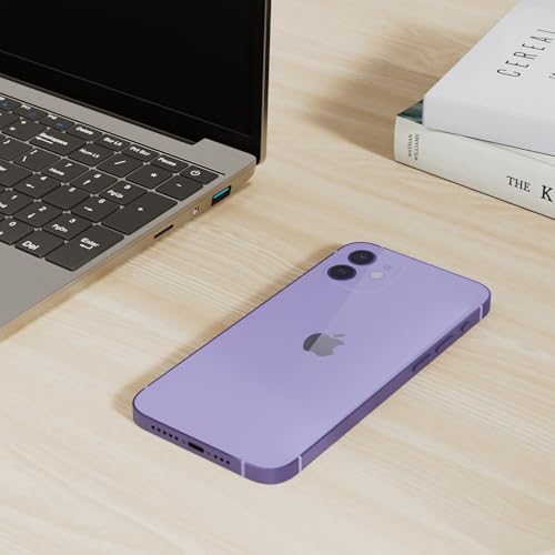 Image of Apple iPhone 12, 64GB, Purple - Unlocked (Renewed)