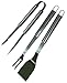 Produktbild Buschbeck Grill Zubehör, Grillbesteck, edelstahl, 64 x 30 x 5 cm, 90012.000