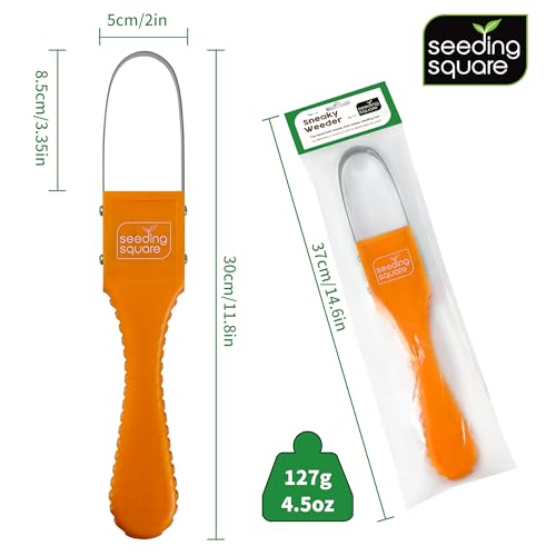 Seeding Square Sneaky Weeder Handheld Gardening Tool for Precise Weeding | Ergonomic, Lightweight, and Durable Manual Weeder for Vegetable Gardens and Flower Beds by Seeding Square - Used condition - Image 9