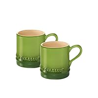 Chasseur La Cuisson Petit Espresso Cups 2 Piece Set, Apple