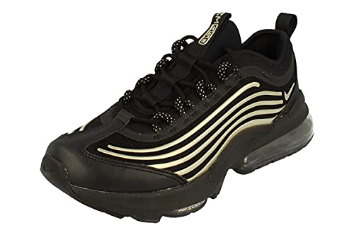 Image of NIKE Air Max ZM950 GS Running Trainers DD3039 Sneakers Shoes (UK 5 US 5.5Y EU 38, Black Metallic Gold Star 001)