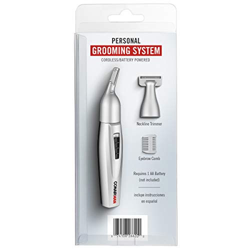 Conair MAN Aparador pessoal multifuncional para homens, para aparador de cabelo de decote e sobrance