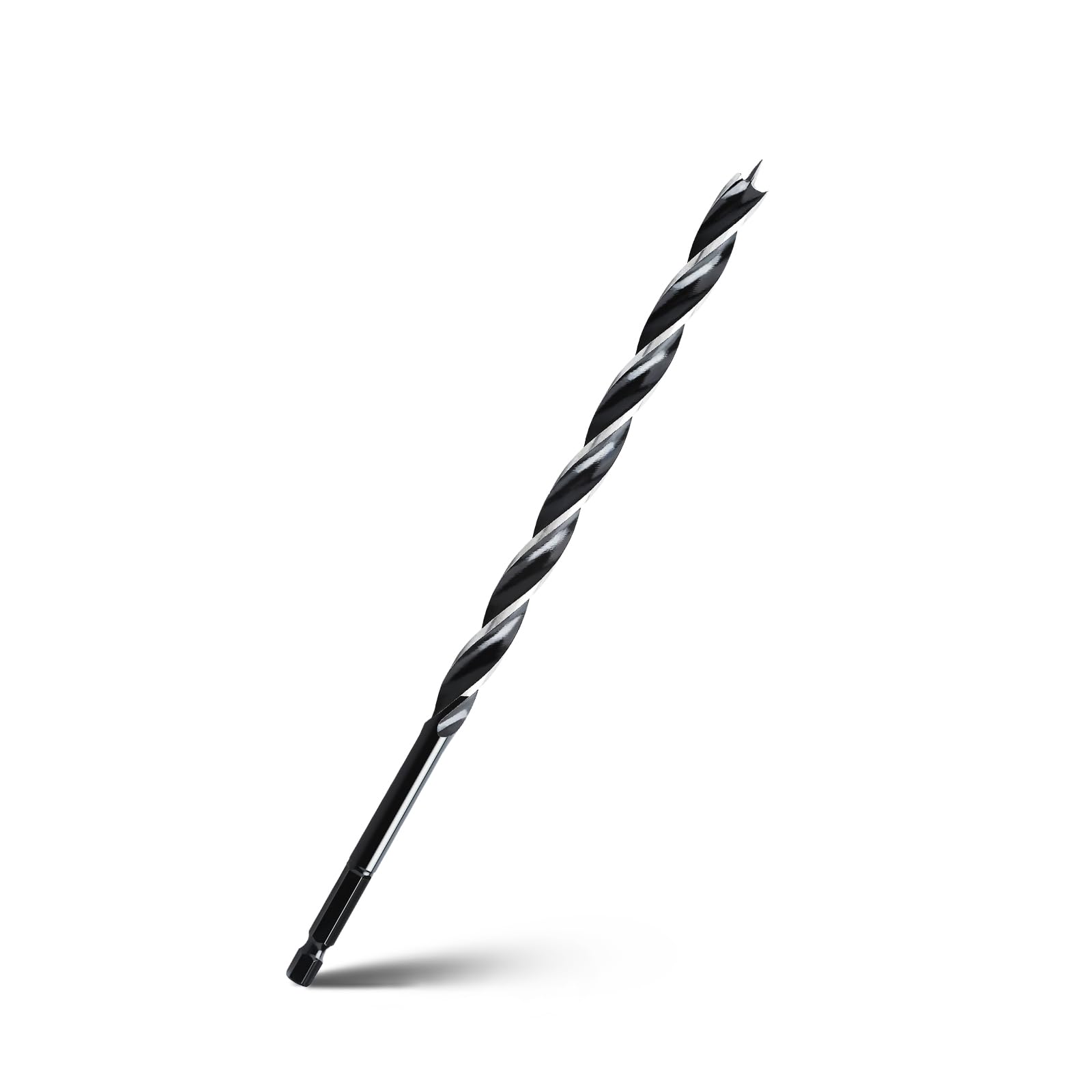 1/2"x 12" Auger Drill Bit for Wood,Hex Shank Tri Flute Wood Drill Bit for Soft and Hard Wood,Plastic,Drywall and Composite Materials — view 12
