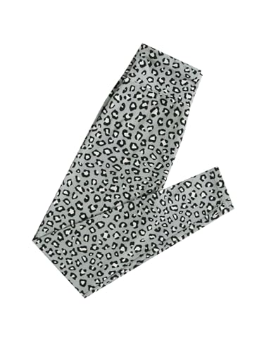 Milumia Girl's Leopard Print Elastic Waist Leggings Yoga Dance Active Tights Pants2