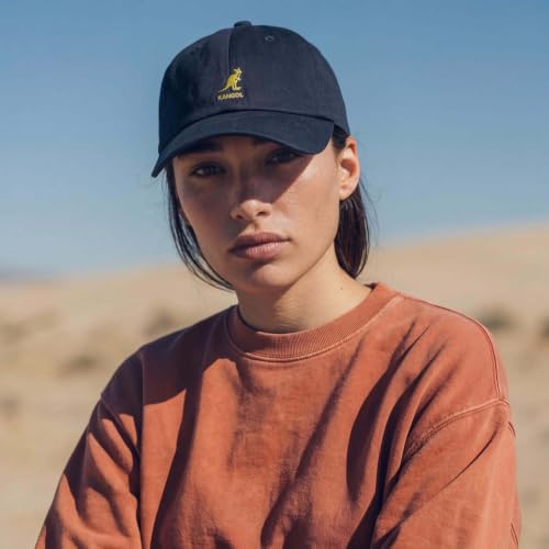Image of Kangol Washed Baseball Hat - Papaya Milk / 1SFM Baseball & Sport Caps