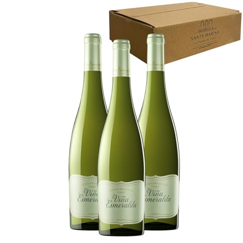 Viña Esmeralda - Ideal para maridar con Pescados y Arroces - Pack 3 Botellas 75cl