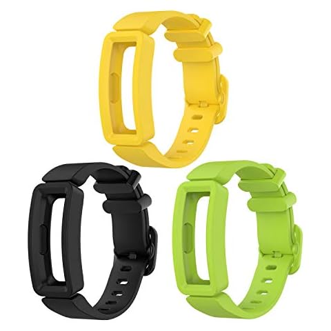 TenCloud Correas de Repuesto Silicona Suave para Fitbit Ace 2/Inspire Cover